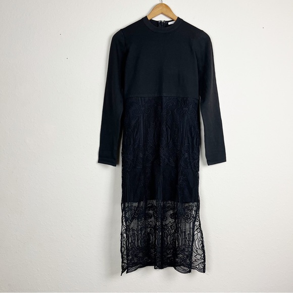 Endless Rose Dresses & Skirts - Endless Rose Black Long Sleeve Lace Dress Size Medium
